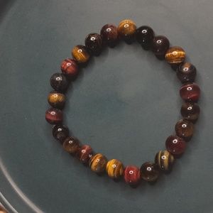 Triple Tigers Eye Bracelet